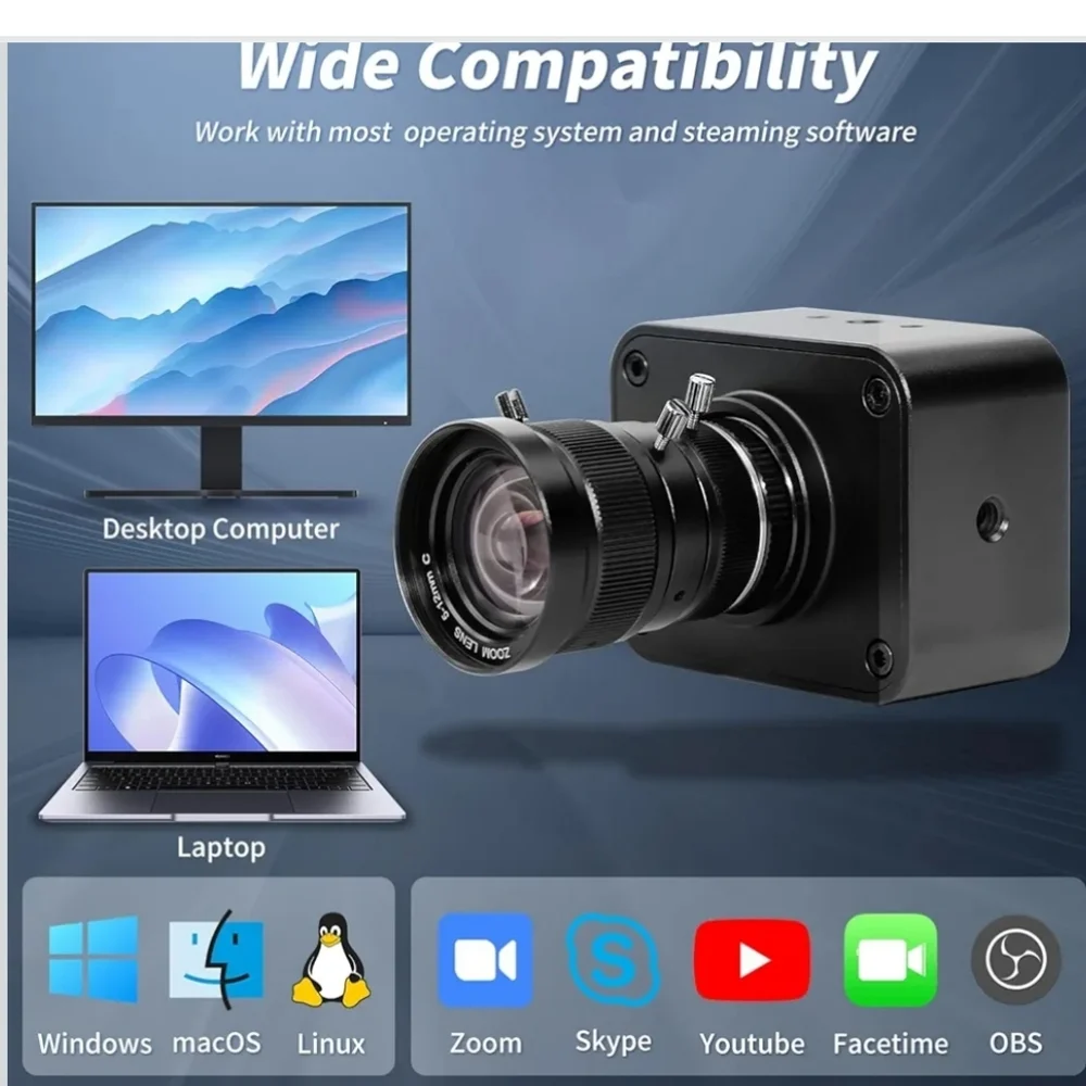 Ultra HD 4K Webcam